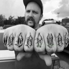 Водостойкая Временная наклейка для татуировок в стиле хип-хоп, поддельные татуировки, флэш-тату, ручная ножка, плечо, татуаж для мужчин и женщин