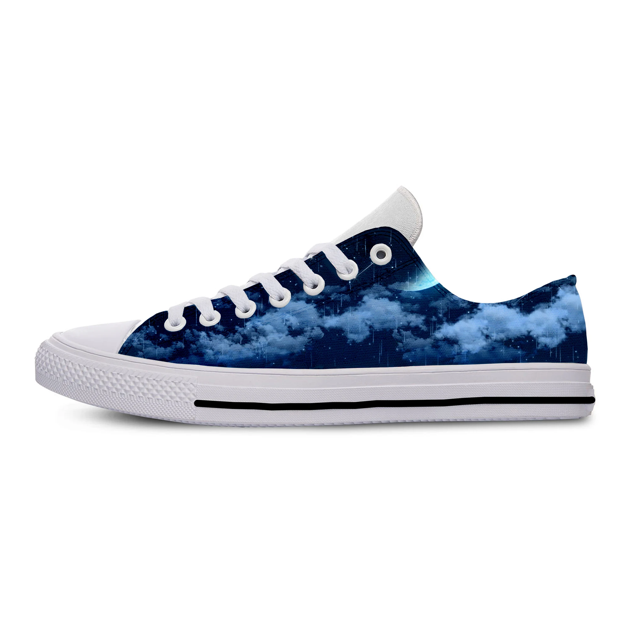 Starry Sky Night Star Lightweight Men's/women's Fashion Shoes Casual Breathable Classic Flat Canvs Sneakers | Спорт и