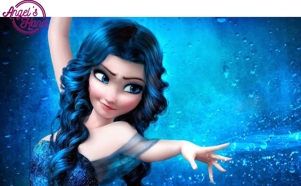 5d алмазная картина Холодное сердце Эльза набор стежков с кристаллами рукоделие