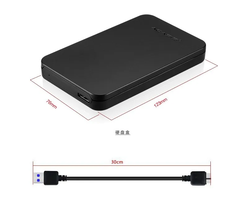 ''Acasis HDD переносной внешний жесткий диск 2," 1 ТБ/500 Гб/320 ГБ/250 ГБ USB3.0 диск для хранения портативного компьютера