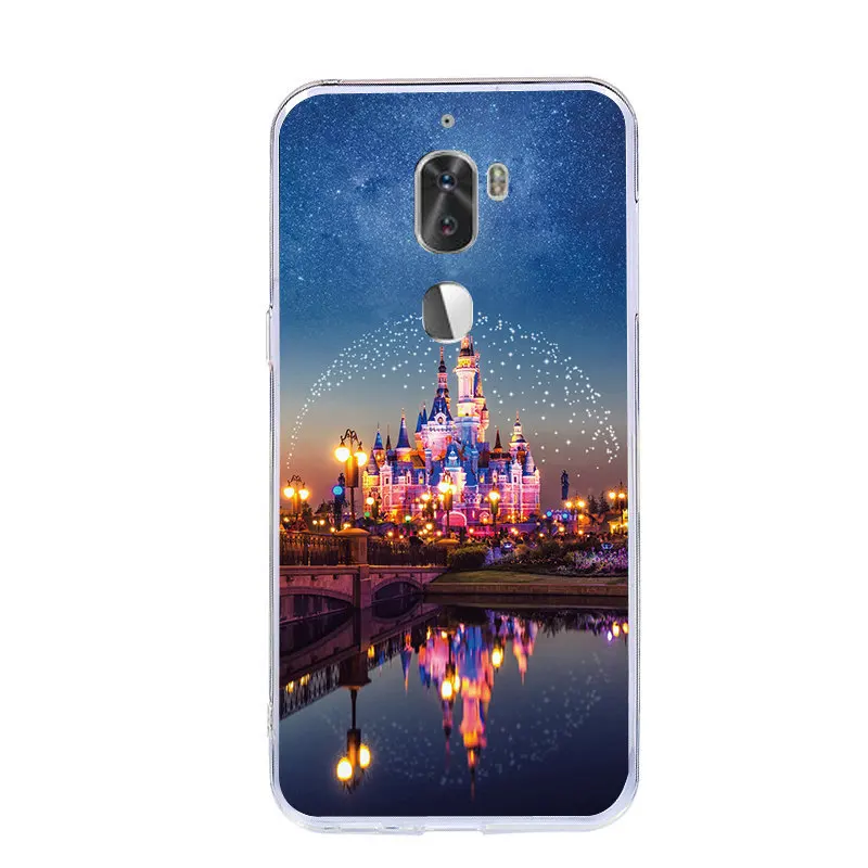 NORLSTY Soft Silicone Phone Cover For Letv Cool 1 Case Painted LeEco cool Dual Leeco Coolpad Cool1 Cases Flower Plants |