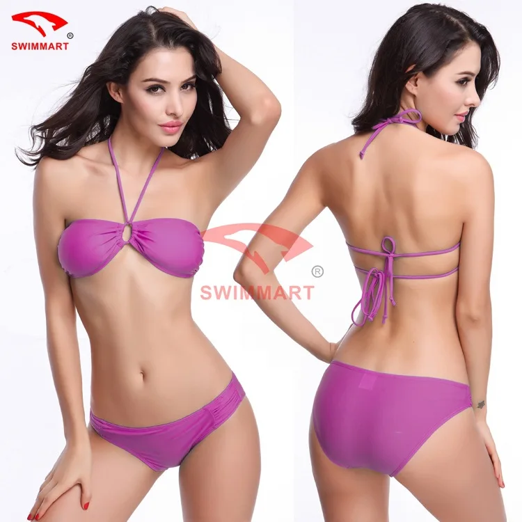 Высокое качество Женский бразильский сексуальный комплект бикини с низкой