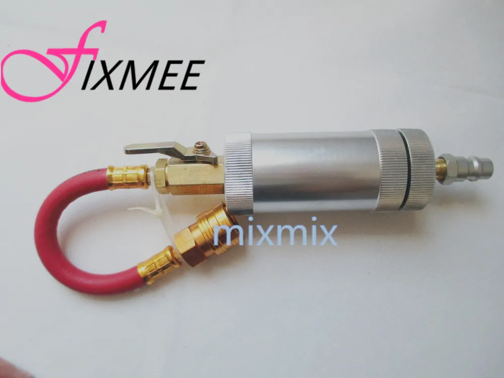 

R134a Auto 2 oz Aluminum Air con & Refrigerantion oil injector filler tube tool