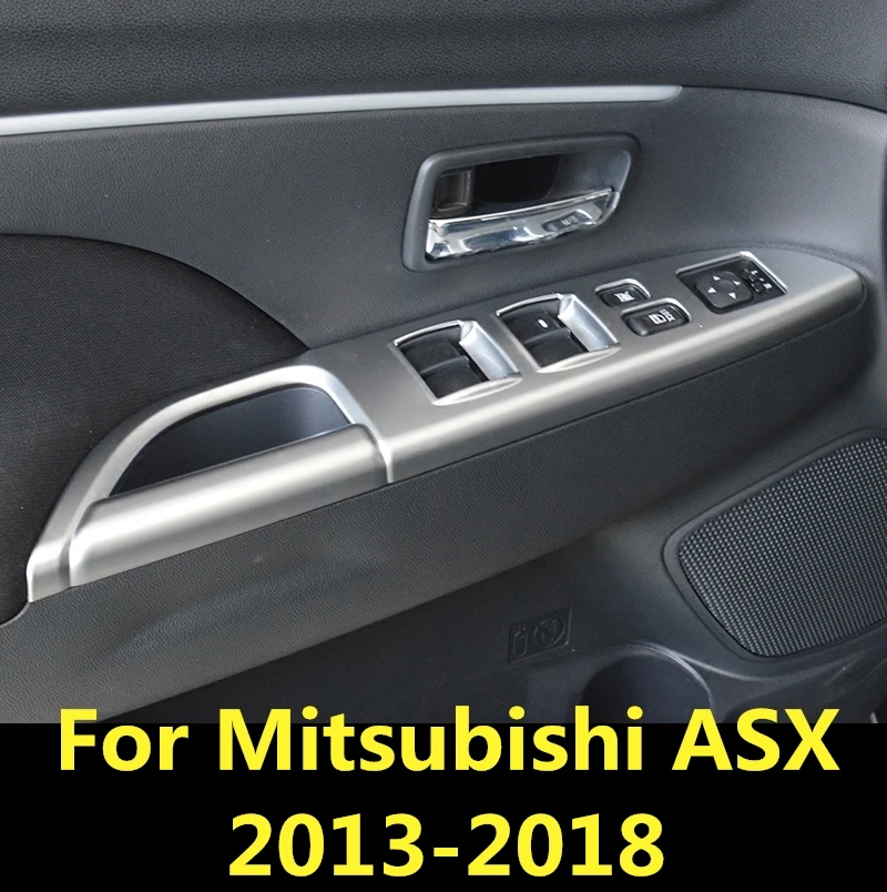 Для Mitsubishi ASX 2013 2018 Внутренняя дверь окно Лифт кнопка переключатель панель Крышка