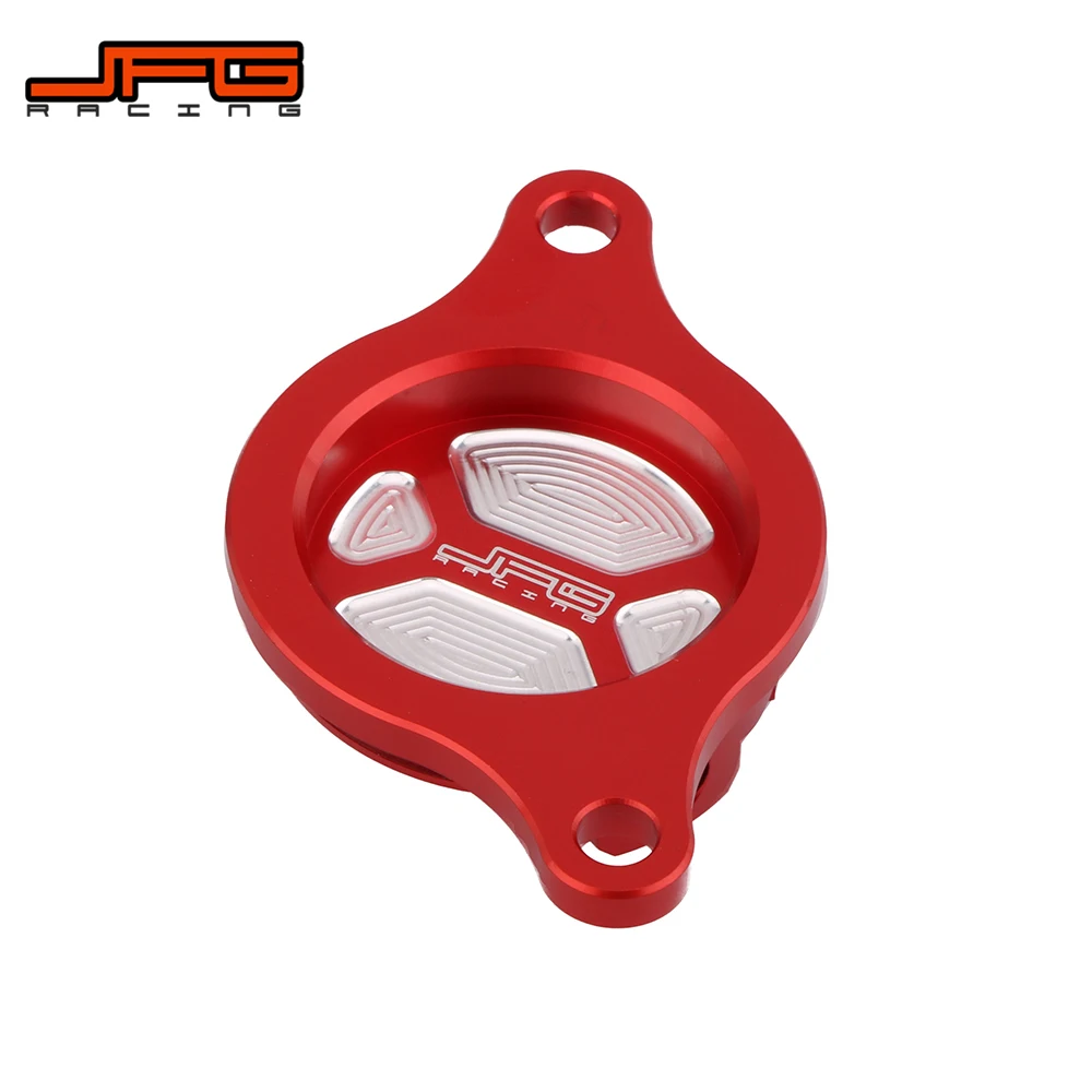 Мотоциклетная красная алюминиевая крышка масляного фильтра CNC для HONDA CRF450R CRF 450R