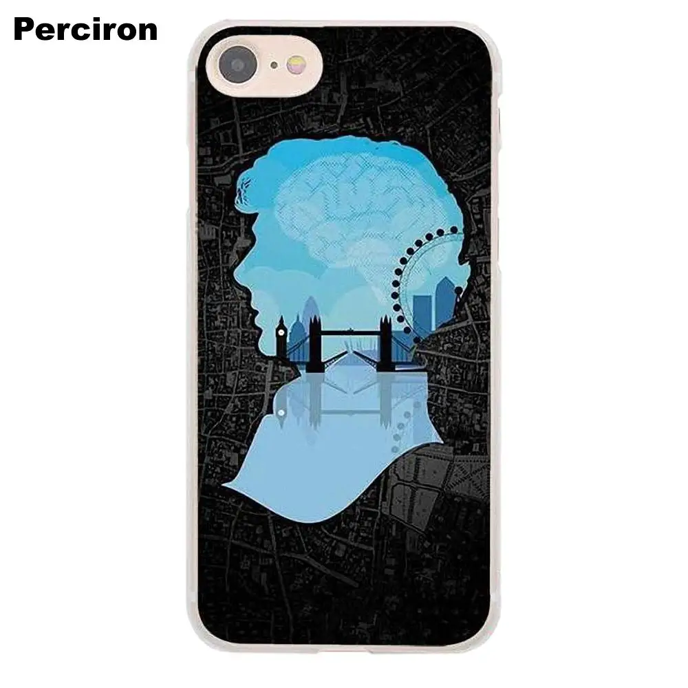 Шерлок Холмс Доктор Кто окрашен для Apple iPhone 4 4S 5 5C SE 6 6S 7 8 Plus X LG G3 G4 G5 G6 K4 K7 K8 K10 V10 V20 |