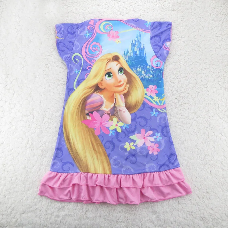 In stock Hot 4pcs/1lot magic country Girls sleepwear nightgown cartoon popular children's wear New 2015 in | Детская одежда и