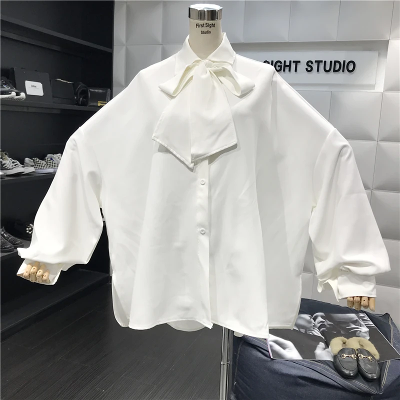 Элегантный галстук-бабочка Для женщин 2019 Демисезонный Дамы Твердые длинным