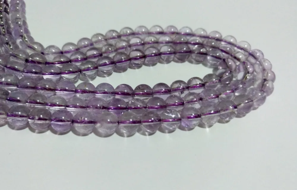 Продажа 1 нить 16 дюймов _ Amethys t beads 6 мм круглые высококачественное лавандовое stone