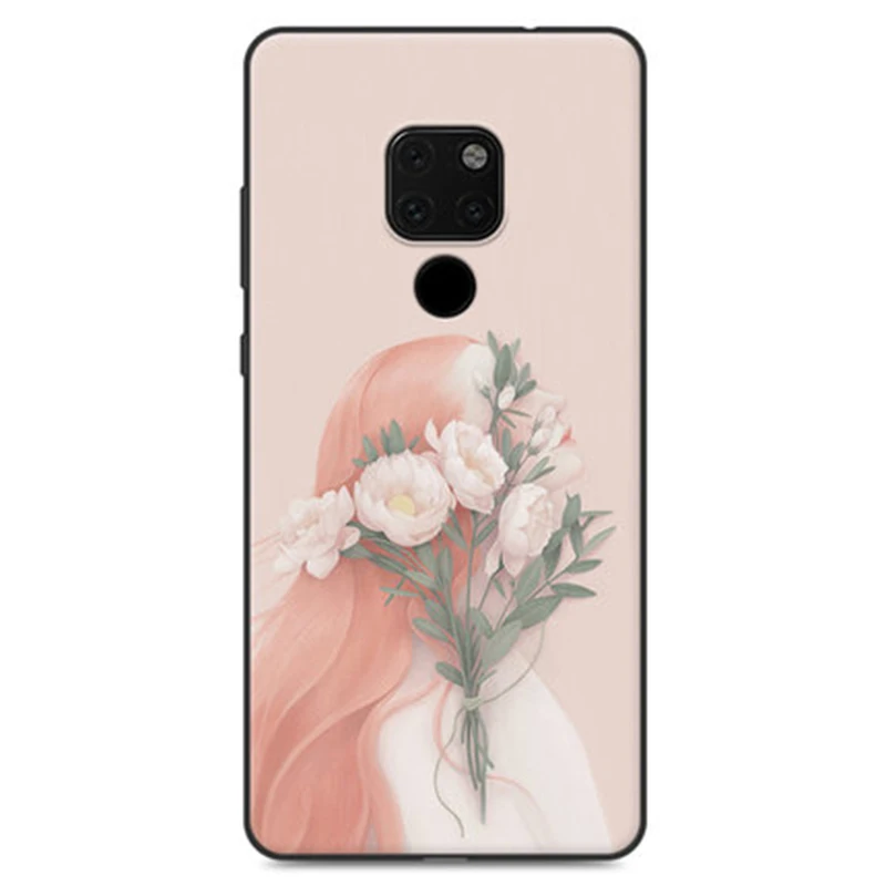 Чехол 6 53 дюйма для Huawei Mate 20 чехол в литературном стиле мягкий телефона Mate20