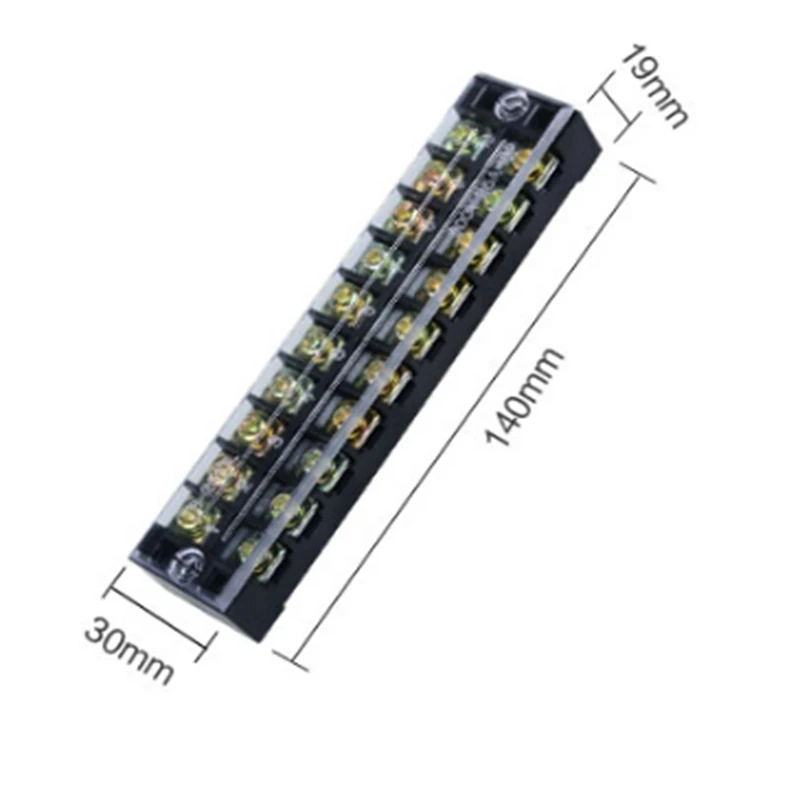 1pcs TB2510 terminal block (current 25A600V 10 bit) wire connector | Обустройство дома