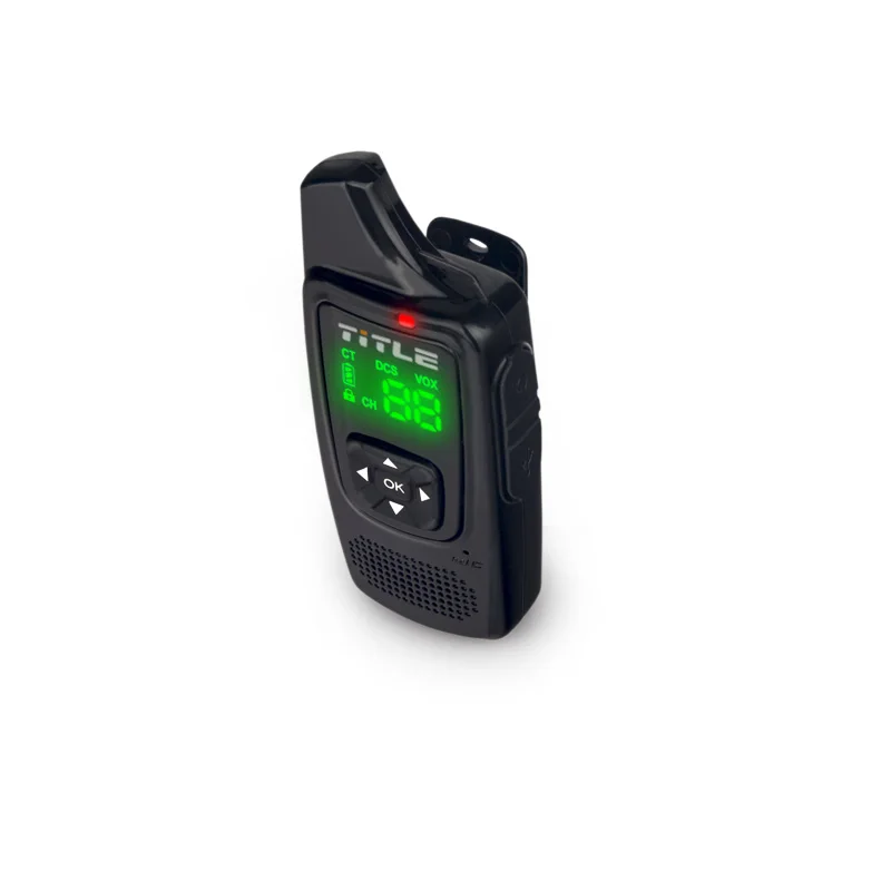 KSUN X V66TFSI мини Портативный Walkie Talkie ветчиной двусторонней приемопередатчик UHF 400 480