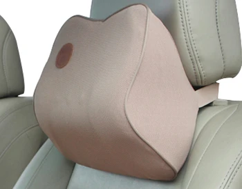 Автомобильный Стайлинг дышащая подголовник сиденья автомобиля головы и шеи для