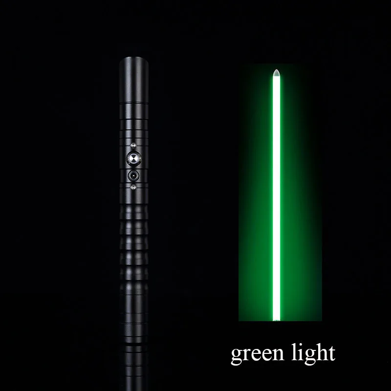black-green light Горячий Звездные войны косплей 100 см светильник меч мигающий люк Электронный светильник игрушка небо светильник игрушечная сабля день рождения рождественские подарки - Цвет: black-green light