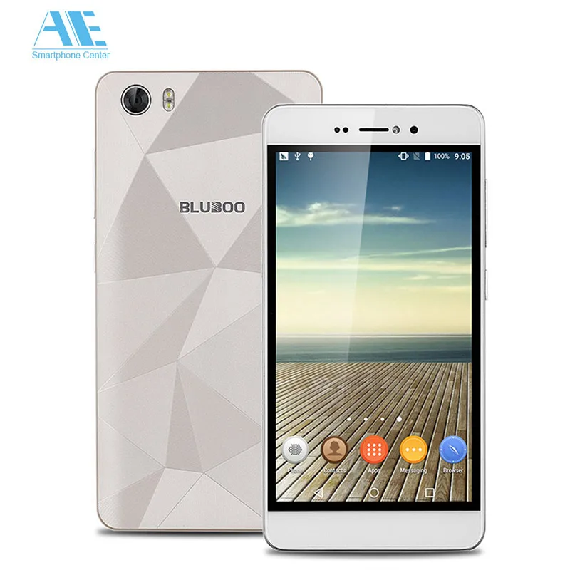 Bluboo Пикассо 5.0 &quotHD Экран MTK6580 Quad Core Мобильный Телефон 2 Г RAM 16 ROM 3 WCDMA Android 5.1 Смартфон