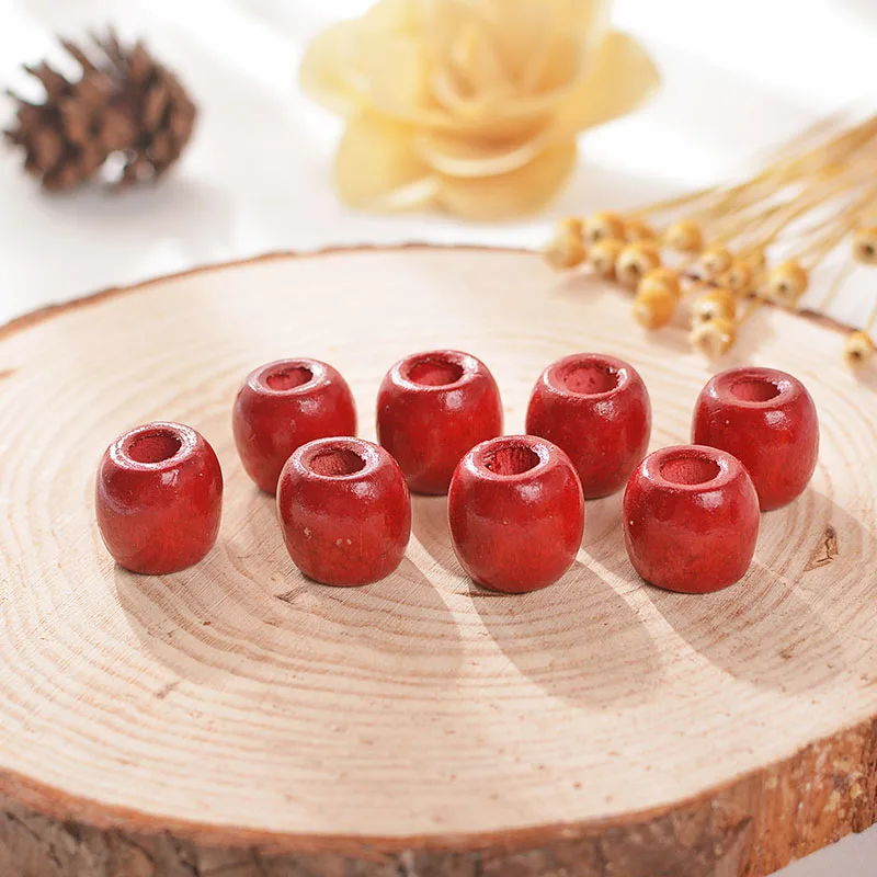 DIY jewelry аксессуары экстра hole бисера корейский 17 мм детей круглые деревянные