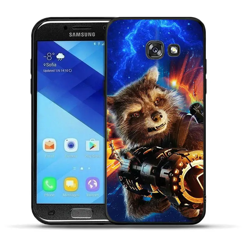 H1217 Принципиально для samsung Galaxy A30 A50 A3 A5 A6 A7 A8 A9 плюс крышка чехол черной Пантеры с изображением дедпула из комиксов Марвел танос ракушками - Цвет: H1217