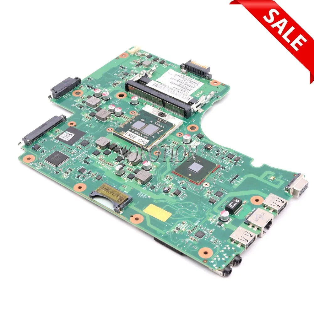 Ноутбук NOKOTION V000225000 для Toshiba Satellite C655 материнская плата 6050A2355202 HM55 PGA989 DDR3 Полная
