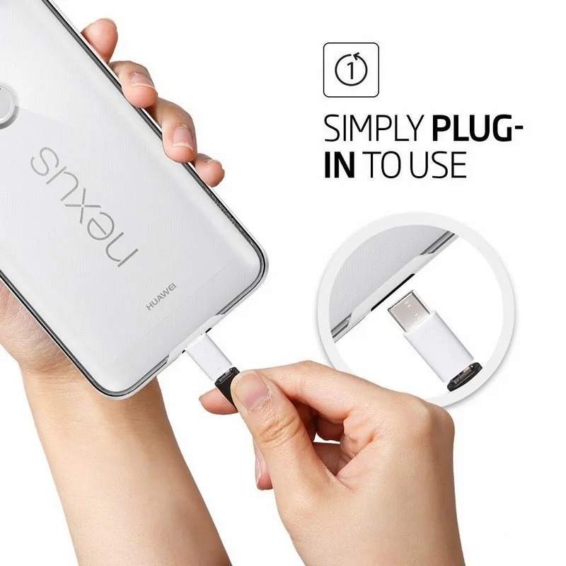 Кабель Micro USB 2 0 к Type c 3 1 адаптер Type-C для быстрой зарядки и синхронизации данных