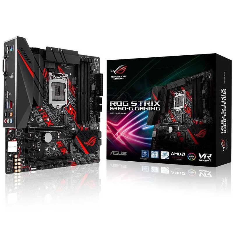 Asus STRIX B360-G игровая настольная Материнская плата Intel B360 Socket LGA 1151 8th GenCore