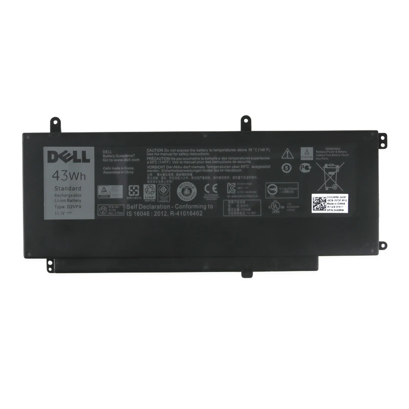 Оригинальный Новый Сменный аккумулятор для ноутбука Dell Inspiron 15 7547 0PXR51 PXR51 Tablet D2VF9 11