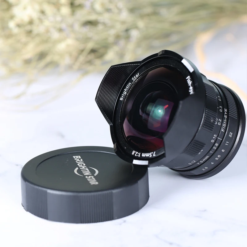 Слишком много Star 7 5 мм F2.8 супер Широкий формат Fisheye Micro один объектив для E mount Canon EOS