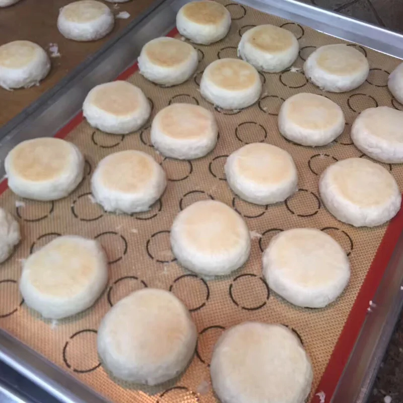 330*470*0.7MM Gift packing Non stick macarons silicone baking liner mat | Дом и сад