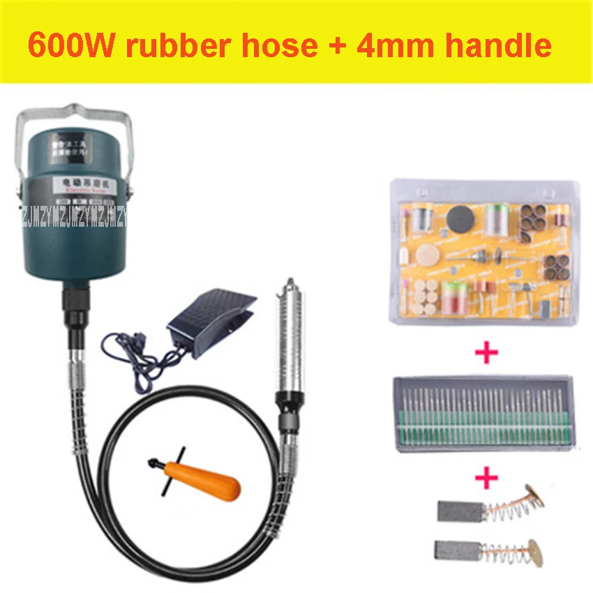 Профессиональная подвесная мельница 600 Вт, ручной шлифовальный станок для резьбы по дереву и камню, фотошлифовальная гравировальная машина, 110 В/220 В, 0,3 об/мин,-4 мм Профессиональная подвесная мельница 600 Вт, ручной шлифовальный станок для резьбы по дереву и камню, фотошлифовальная гравировальная машина, 110 В/220 В, 0,3 об/мин,-4 мм