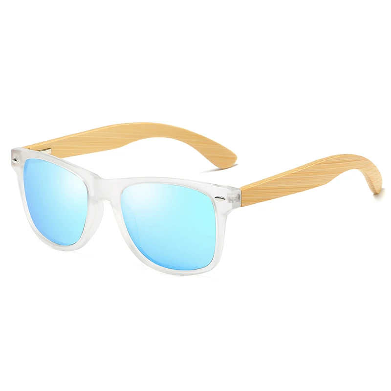 

EZREAL Wood Sunglasses PC Frame Handmade Bamboo Sunglasses Men Wooden Sun glasses for Women Porized Oculos de sol masculino