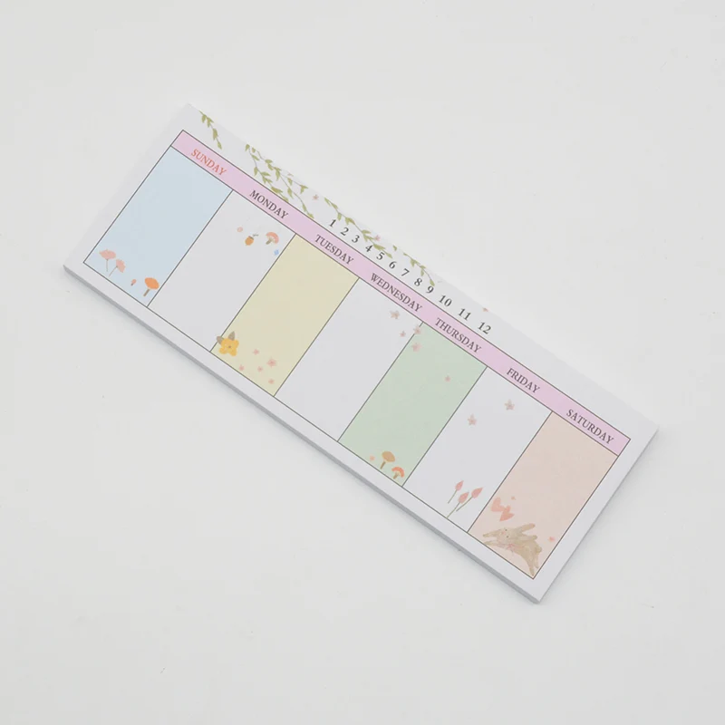 Kawaii sticky notes мультфильм блокнот еженедельник аниме наклейки Скрапбукинг