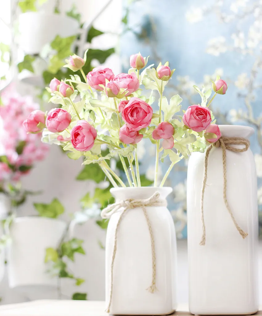 Искусственный Шелковый цветок лотоса 43 см|wedding home decoration|silk flowers weddingflower wedding |