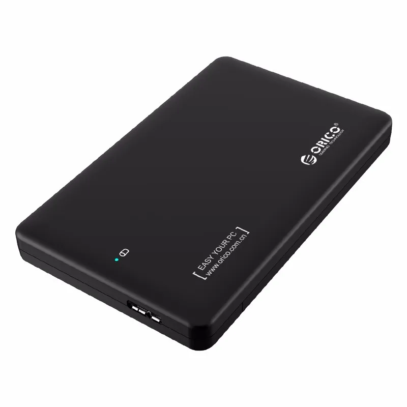 ORICO 2599US3 2,5-жесткий диск SATA USB 3,0 внешний корпус для жесткого диска, без инструментов, USB 3,0 Супер скорость HDD чехол/Кадди/коробка(не с HDD