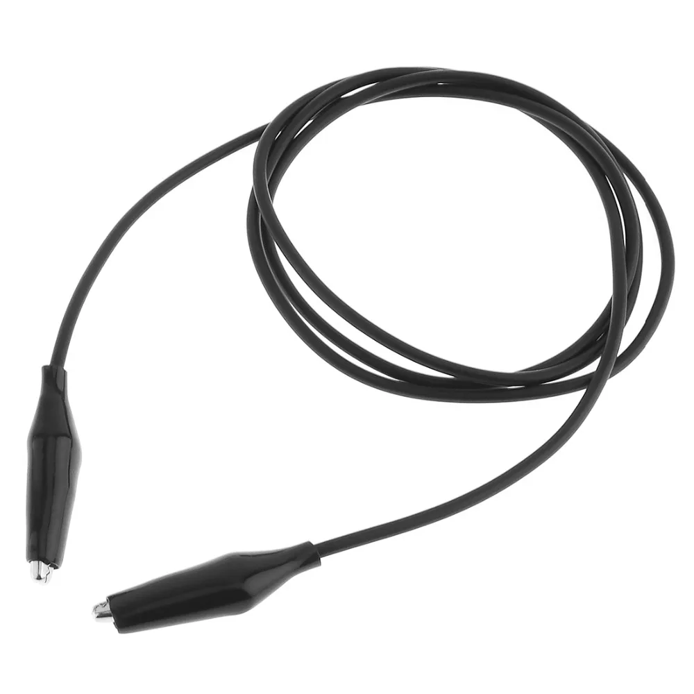 8 шт./лот 35 мм двухсторонние зажимы типа крокодил силиконовый кабель Перемычка