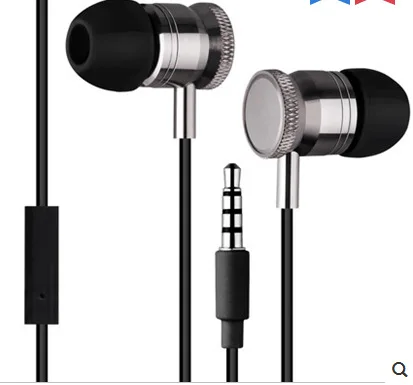 Наушники вкладыши с металлическим корпусом гарнитура микрофоном Dj Hi Fi для iPhone