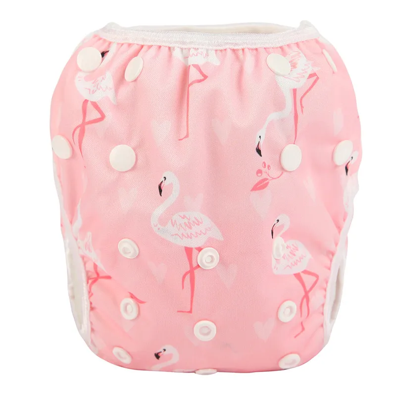 [Sigzagor] NEW Swim Diaper Nappy Pants Reusable baby infant boy girl toddler 0-3 years One Size 3-12kg 6-26lbs - Цвет: S81