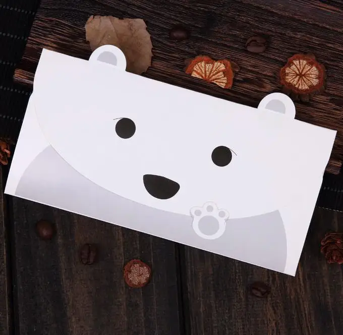 10 шт. Kawaii пустые открытки с животными приглашения для детей день рождения