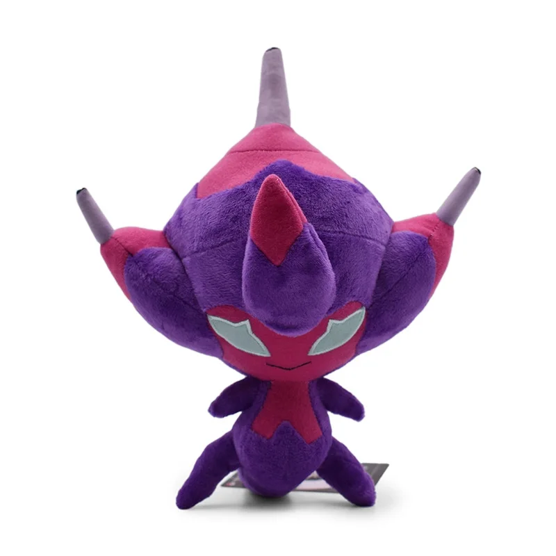 TAKARA TOMY Покемон 18 см персонажи мультфильма аниме ультра зверь Poipole Мягкие плюшевые игрушки покемон плюшевые куклы Подарки для детей - Цвет: Фиолетовый