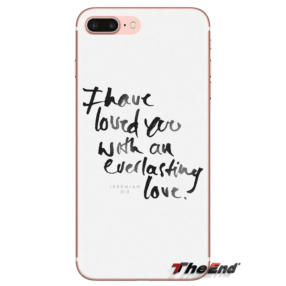Transparent Soft Cases Covers Christ Jesus Bible Verse Cross For Huawei Mate Honor 4C 5C 5X 6X 7 7A 7C 8 9 10 8C 8X 20 Lite Pro |