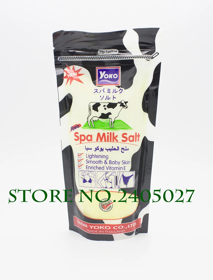 

300g YOKO SCRUB SPA MILK SALT, WHITENING, REMOVES DIRT DEPOSIT and DEAD CELLS free shipping