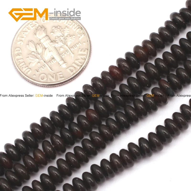 Жемчужные бусины из натурального оникс сердолик Rondelle для изготовления ювелирных