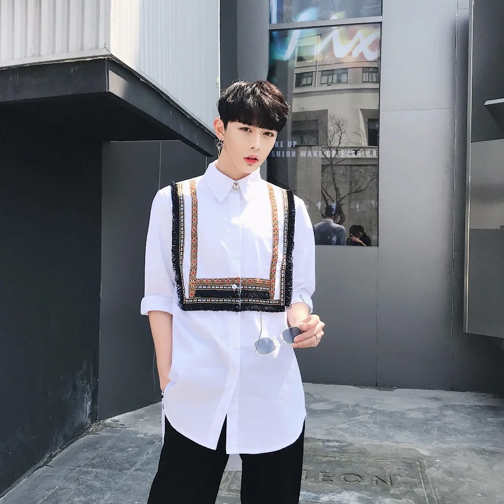 Мужская одежда стильный костюм GD с рукавом три четверти средней длины 2018 |