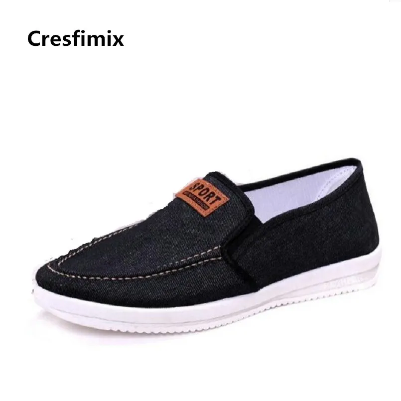 Cresfimix zapatos hombre Мужская Удобная Тканевая обувь высокого качества крутая Уличная