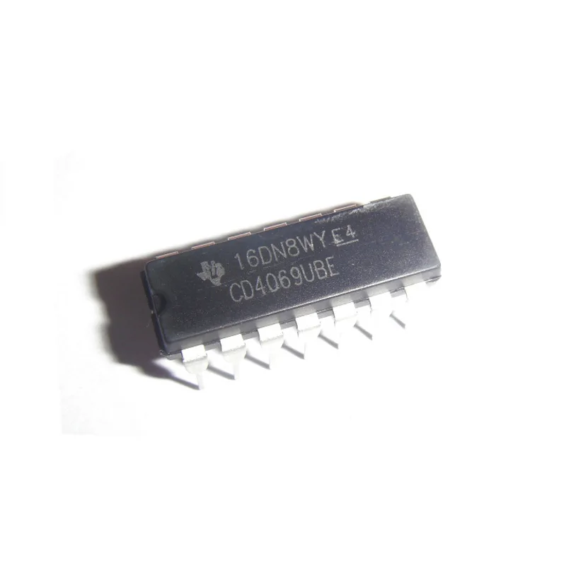 

50 шт. CD4069 4069 CD4069UBE 4000 CMOS шестигранный инвертор DIP-14