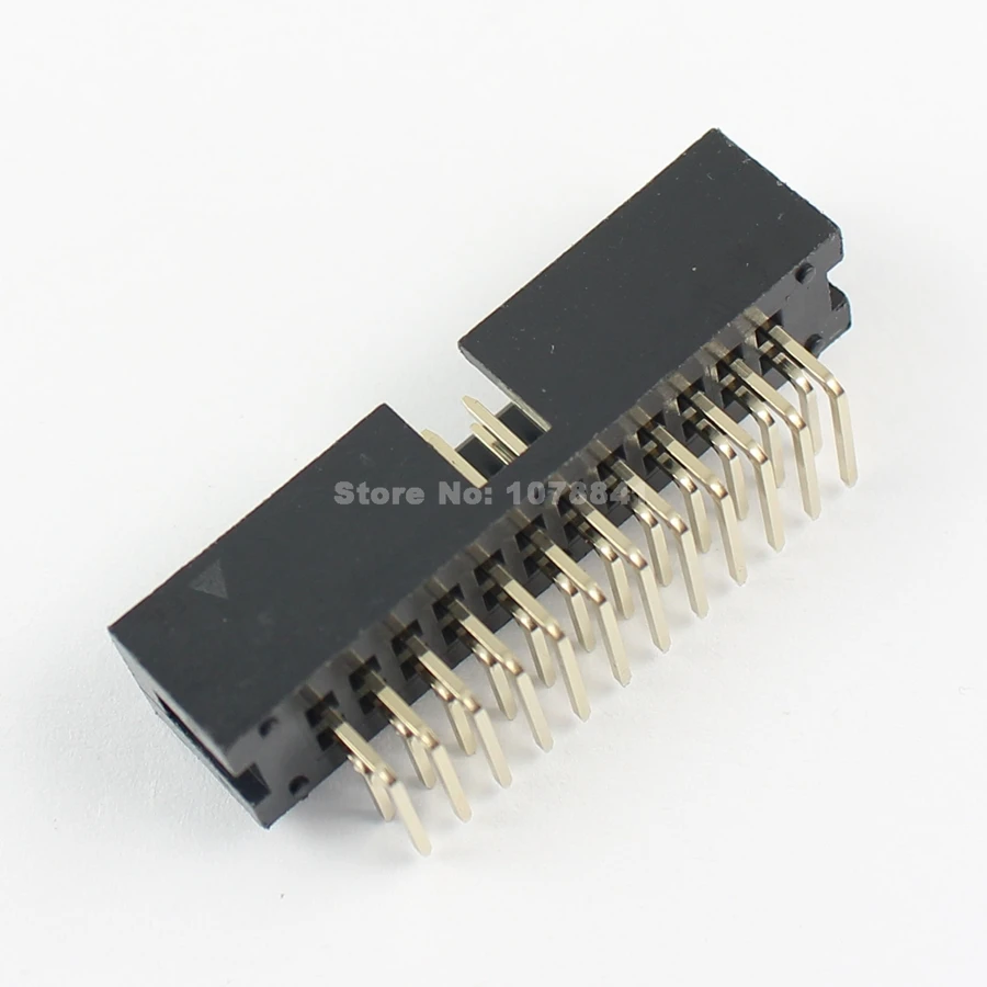 10 шт. прямоугольные штекерные разъемы 2 54 мм 2x12 Pin 24 Pin|connector 2.54mm|connector 10connector idc |