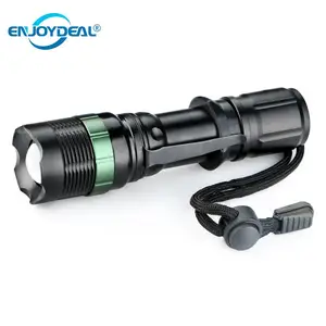 Светодиодный фонарик Q5 с регулируемыми 3 режимами, тактический светильник фонарь 3000 люмен, лампа для кемпинга, рыбалки, AAA18650