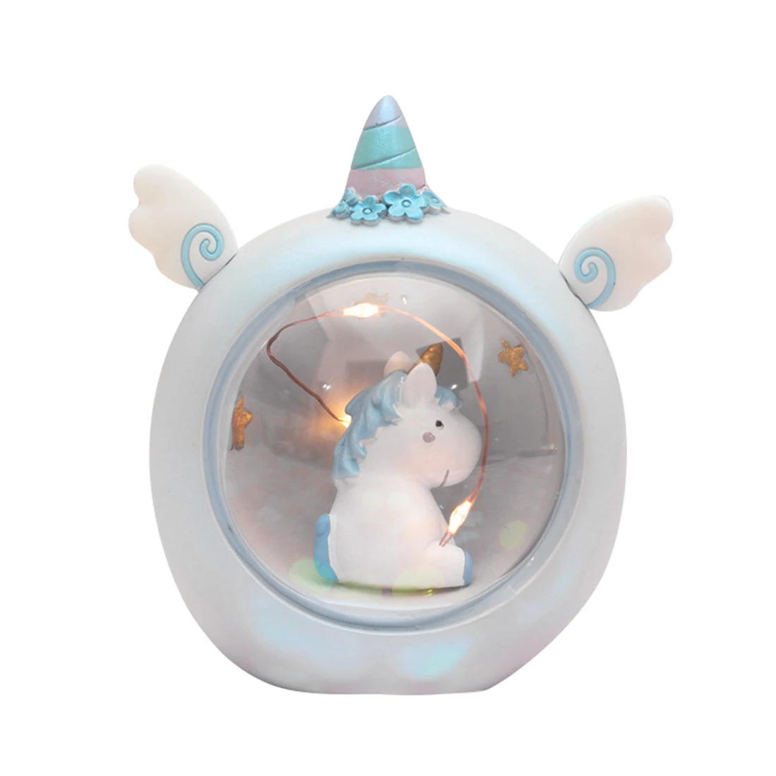 Unicorn E Светодиодный Ночной светильник, альпака, хомяк, единорог, домашний декор, ночной Светильник Светодиодный настольный светильник, детская игрушка для кровати, подарок для девочки - Испускаемый цвет: Unicorn E