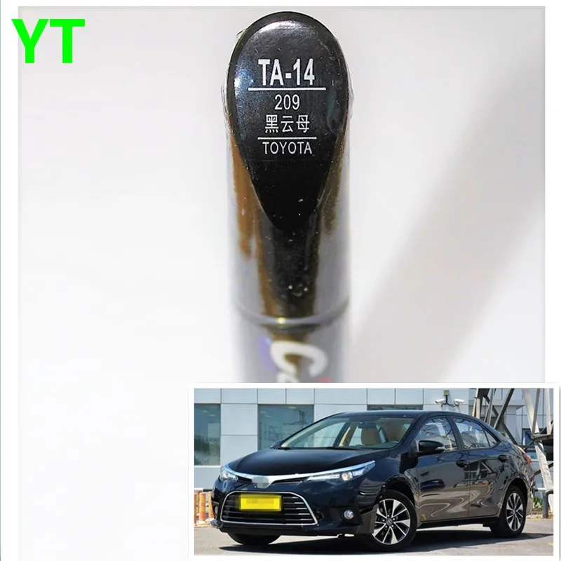 

Car scratch repair pen, auto paint pen black color for Toyota Vios Corolla Reiz vois highlander Crown RAV4 Camry Yaris