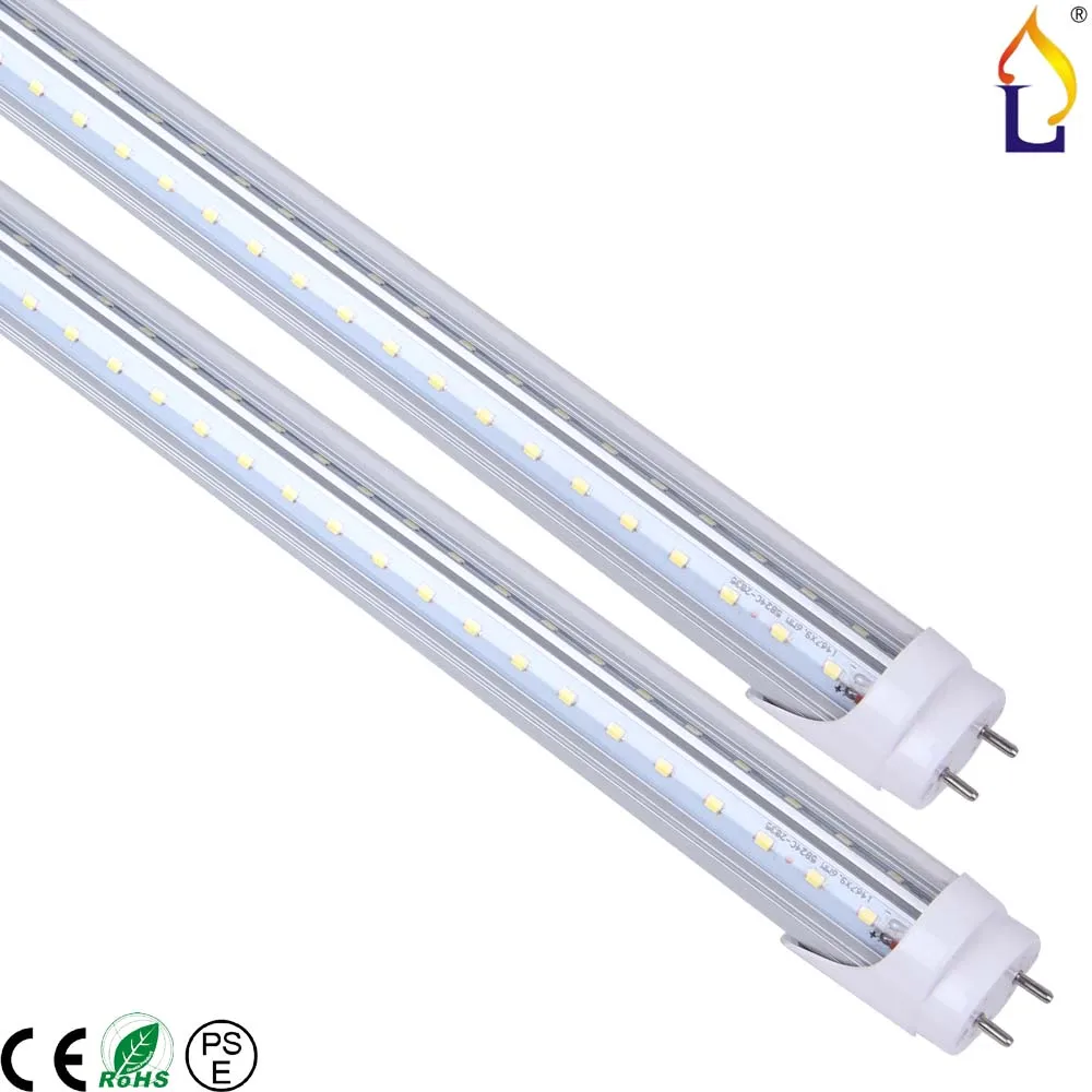 2ft 24 Вт G13/один pin T8 V Форма LED Light Tube SMD2835 высокая яркость лампы заменить дневной свет