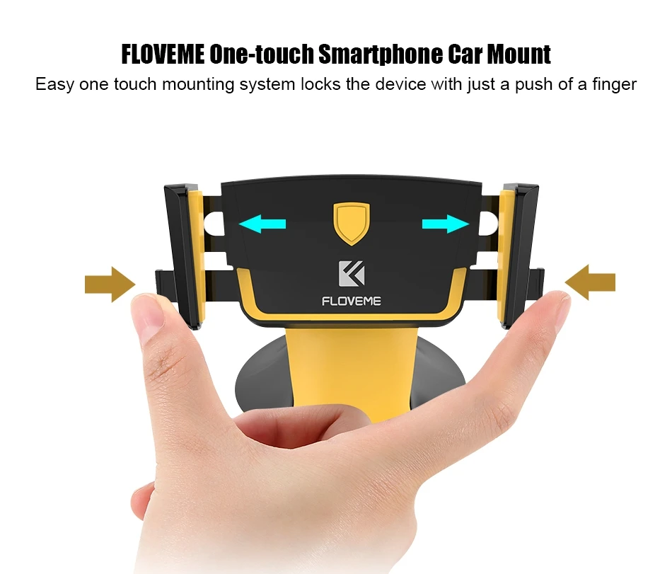 Автомобильный держатель для телефона FLOVEME iPhone X XS MAX GPS Подставка Samsung Air Vent в