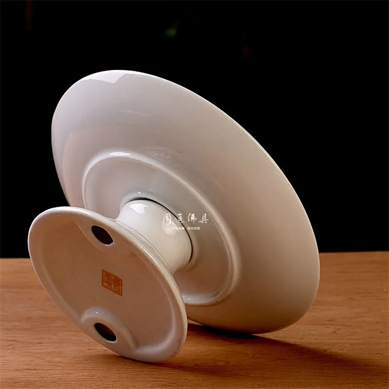 Бренд буддийские поставок нежный Empaistic контур в золотой Керамика фаянсовой